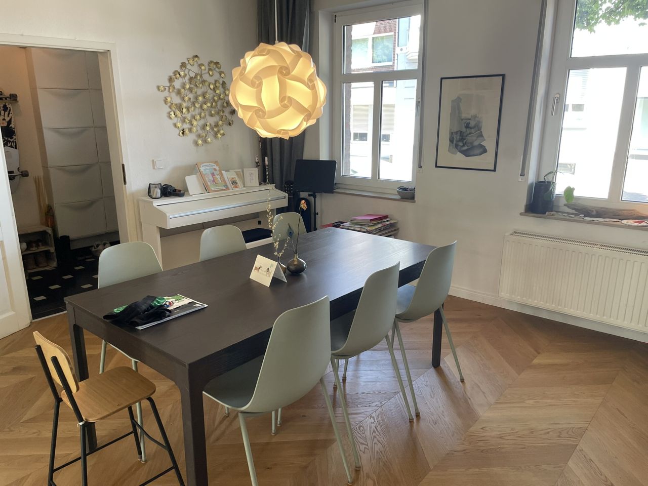 Eßzimmer des Einfamilienhauses in Willich-Anrath